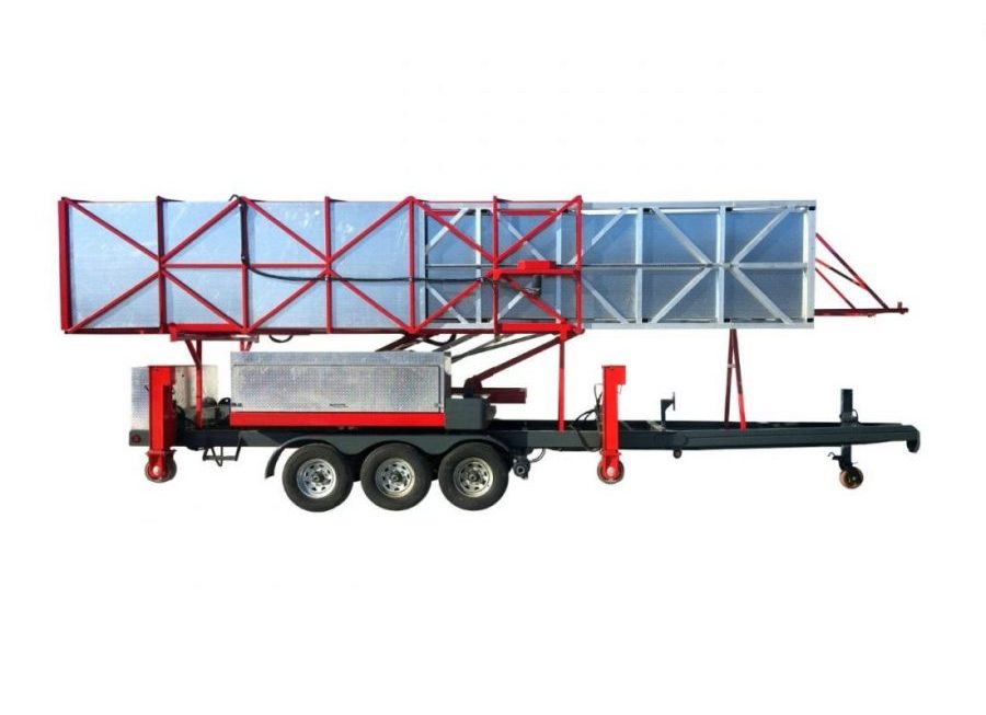 J-100T/35 : Underbridge access trailer J-100T/35 J