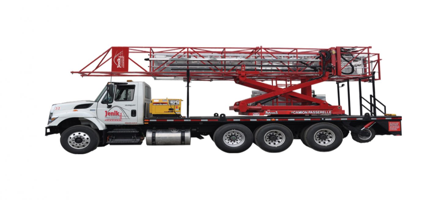 J-100/35 H : Underbridge Access Truck Mounted J-100/35 H