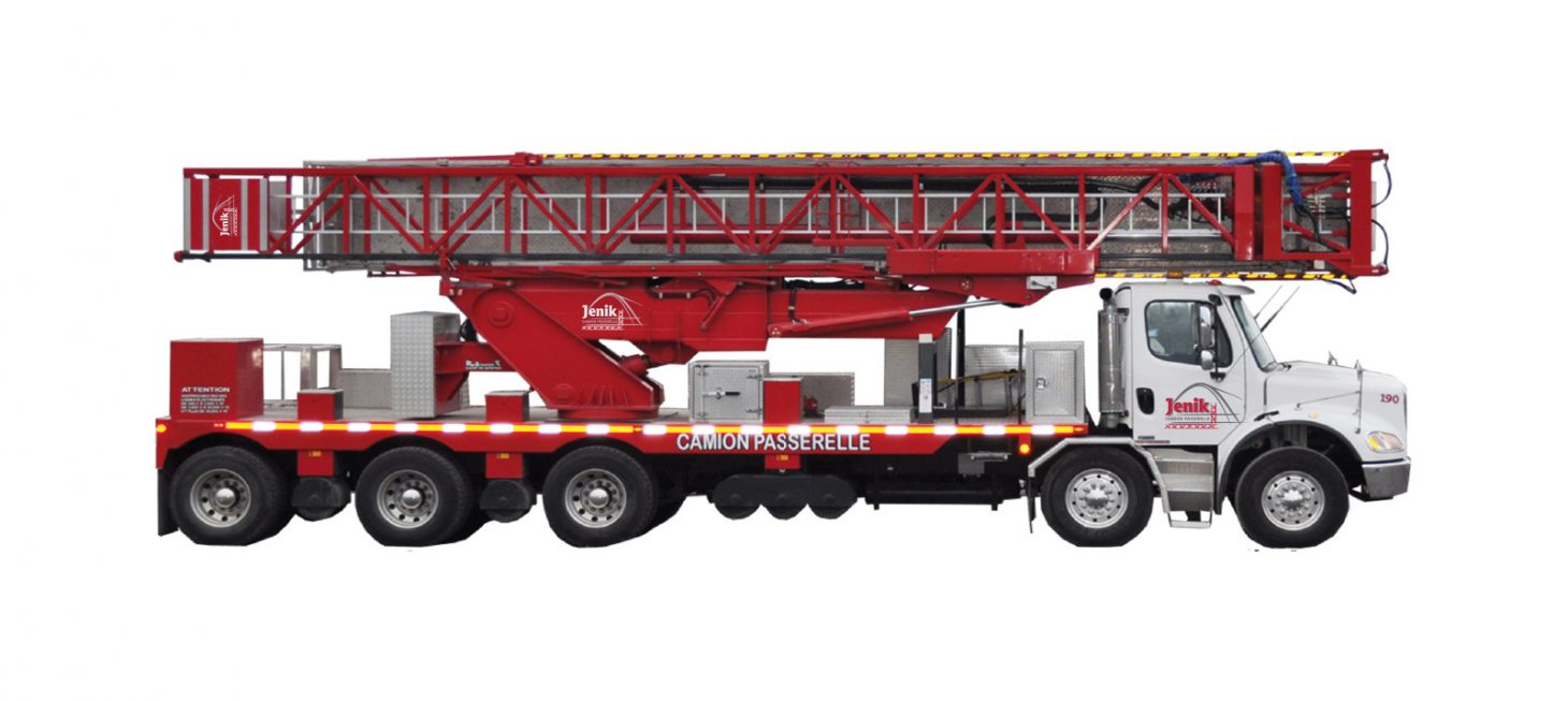 J-190/60 B : Underbridge Access Truck Mounted J-190/60 B